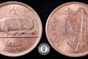 [#2515] - Ireland 1967 | Irish 1/2d | Irish Half Penny | KM.10 | UNC