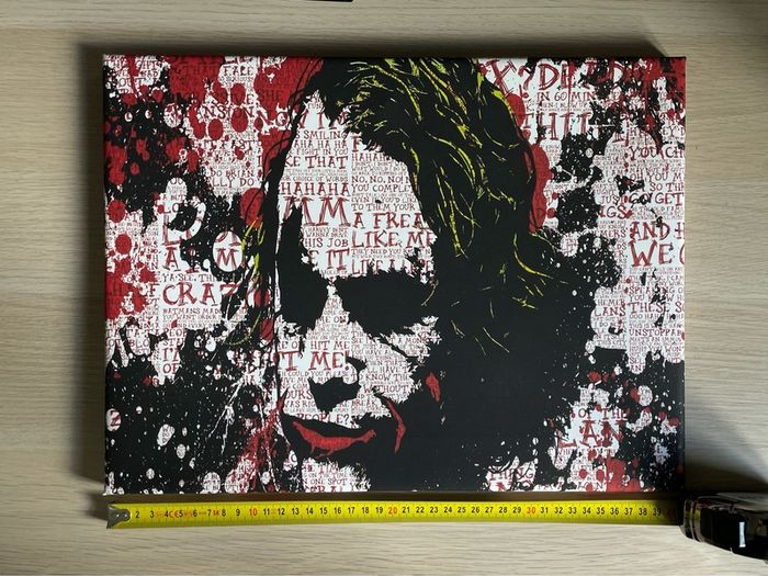 Heath Ledger Joker Canvas Print