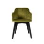 Stockholm Modern Bucket Chair with Channel Tufting Image 3