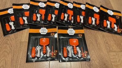 10x Pumpkin carving kits for kids  Halloween party