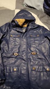 The moutain kids leather jacket