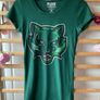 T-shirt Victoria secrets xsmall green college Tshirt Image 3