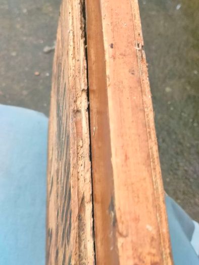 Large Art Deco Irish wooden sign