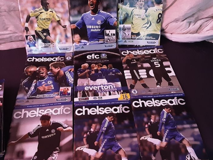 CHELSEA FC football programmes