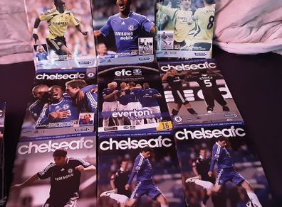 CHELSEA FC football programmes