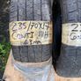 A pair of partworn Continental tyres 235/70/17 Image 2