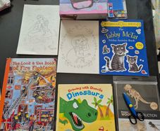 Books and Art supplies