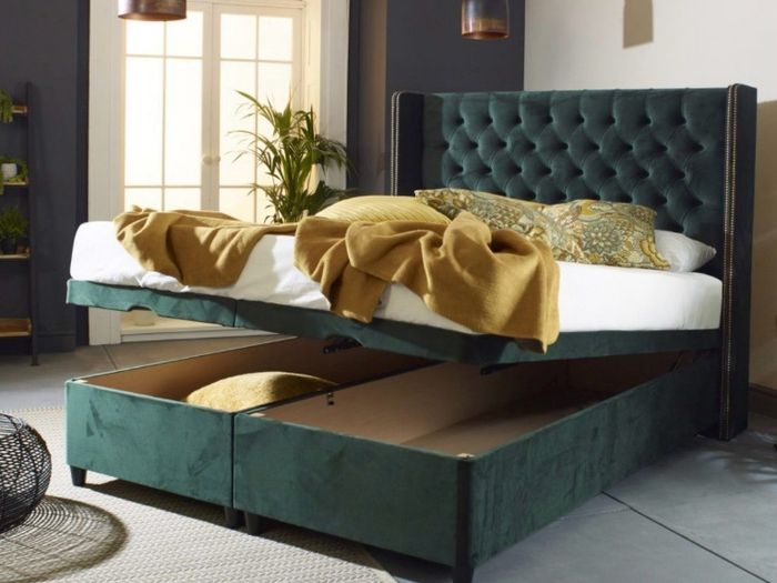 King size bed with mattress