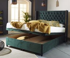 King size bed with mattress