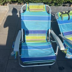 Two Beach Or Camping Chairs