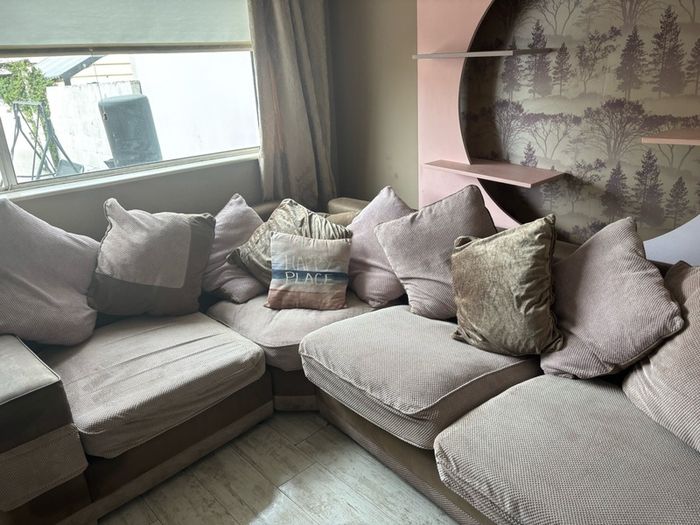 Large corner sofa
