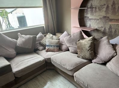 Large corner sofa