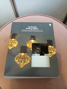Contemporary string 10 LED lights Indoor /outdoor