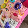 2-in-1 VTech Baby First Steps Walker in Pink with detachable activity panel | Toddler & newborn Image 3