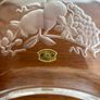 A set of 4 vintage Val St Lambert plates Image 5