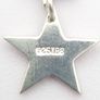 Vintage Signed 925 Sterling Silver Double Star Charm Image 6