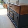 Solid Two-Tone Sideboard Image 4