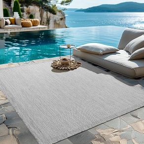 XL Outdoor Rug Weatherproof Sisal Look Rug Washable