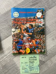 Leinster final 1992 programme & ticket Dublin v Kildare