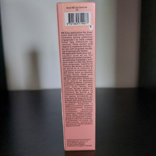 Note Cosmetique BB Lip Corrector