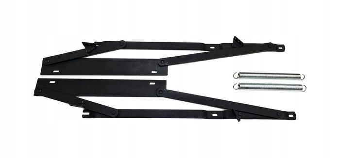 2 x Bed Lift Mechanism Kit, Bed Lifting Set Storage, Hinges Sofa Bed Space Saving Storage