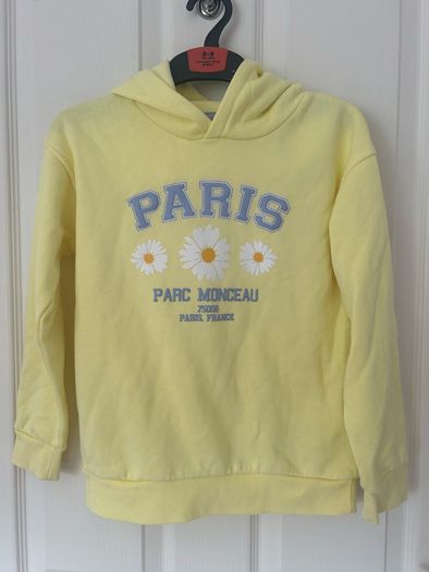 Girls Paris Hoodie Age 8-9