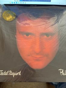 Phil Collins No Jacket Required 1985Vinyl LP Virgin Records