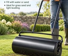 61 Litre Lawn Roller for Grass Seed and Garden Soil Levelling