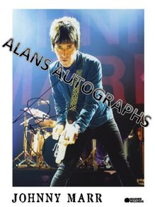 Johnny Marr Autograph