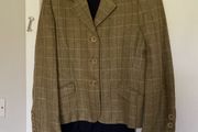 Linen jacket HENRY WHITE Size 12 14