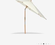 Garden parasol and base (JYSK)