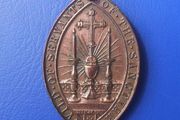 GUILD OF SERVANTS OF THE SANCTUARY (Anglican Church) - an antique alter server's medal (c.1890s to c.1920s)