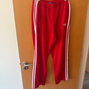trousers men Adidas Red Retro L