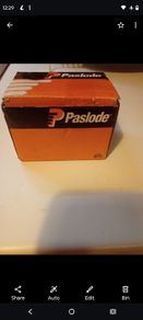 Paslode f16 straight brads 38mm