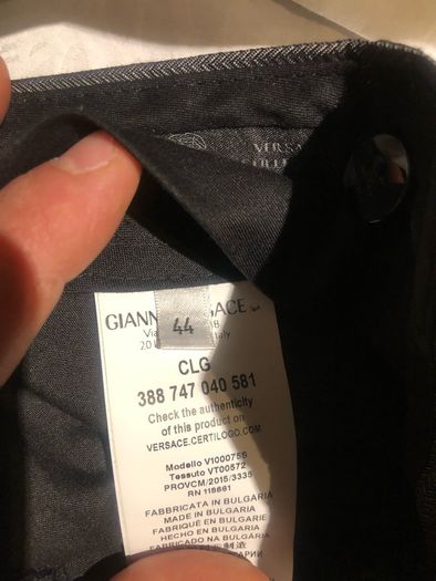 Versace suit