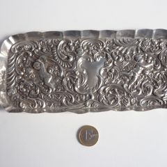 Sterling silver 1895 William Comyns pin dish