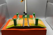 Hornby Trains O Gauge No 1 Tin Level Crossing + No 2 Single Arm Signal Boxed