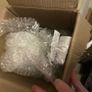 GORGEOUS BRAND new crackled glass hanging candle holder Image 5