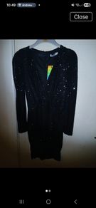 sequin dress