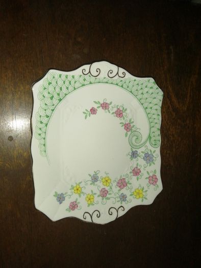 Tuscan porcelain plate