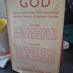 1st Edition God sheed &ward  B Herder