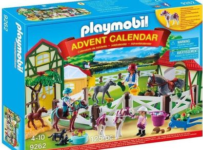 New:  Playmobil 9262 Advent calendar Horse Farm
