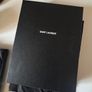 Saint Laurent Classic Cassandre Chain Wallet Gainde Poudre Leather Image 5