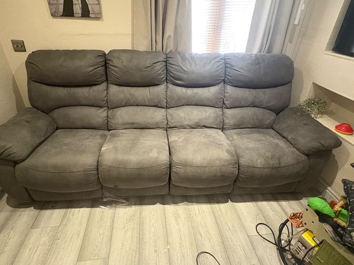 recliner sofa 4 seater good condition