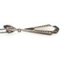 Vintage 925 Sterling Silver, Marcasite & MOP necklace Image 6