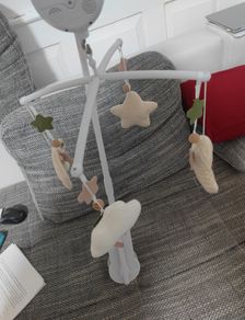 Baby cot music box