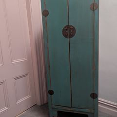 Turquoise Wedding Cabinet