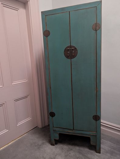 Turquoise Wedding Cabinet