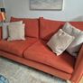 Burnt orange sofa Image 2