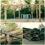 Custom Project Pergola Oak Beams Image 3